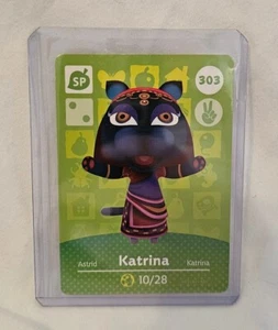 Katrina Nintendo Animal Crossing amiibo Card #303 Never Scanned - Picture 1 of 7