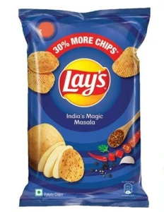 90g Big Pack - Lays India's Magic Masala Potato Chips Wafers - Picture 1 of 1