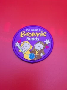 GirlGuiding ' I've Been A Brownie Buddy' Cloth Badge GG18 - Picture 1 of 1