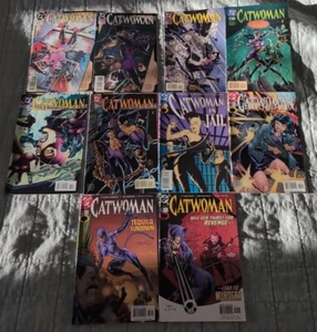 Catwoman 2nd series comics lot Of 10 15-91 (1994-2001) - Picture 1 of 5