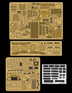 Green Strawberry 1/670 Star Trek USS Voyager NCC-74656 Photo Etch Set - Picture 1 of 11