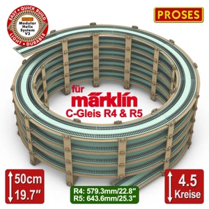 HMC04-50 CM Helix for Marklin C-Track / Gleiswendel für C-Gleis (24430 & 24530) - Bild 1 von 5