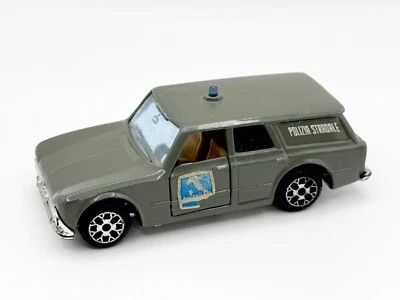 Vehículo policial vintage años 60 Politoys Alfa Romeo Giulia Pronto Intervento como está Foto 1 de 4