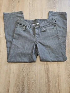 Patagonia Jeans Mens 30/28 Gray Denim Button Fly Straight Cotton Stretch Pants  - Picture 1 of 7