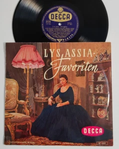 Lys Assia - Favoriten (LP) Germany 1956 VG+/VG+ Vocal Schlager - Imagen 1 de 5