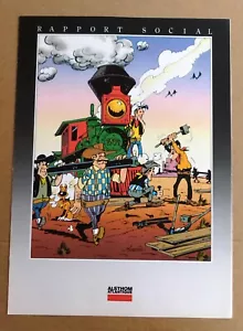 MORRIS. Rapport social ALSTHOM 1984. Livret de 6 pages. Lucky Luke. - Picture 1 of 1