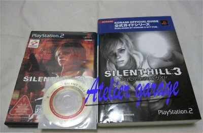 W/Tracking. W/Limited CD + PS2 Silent Hill 3 + Guide & Chronicle 3 Set Japanese - Image 1 of 4