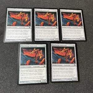 Watchwing Scarecrow Magic The Gathering Mtg Artifact Shadowmoor Card 5 - Picture 1 of 4