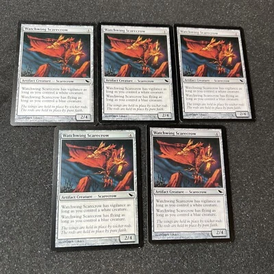 Watchwing Scarecrow Magic The Gathering Mtg Artifact Shadowmoor Card 5 - Image 1 of 4