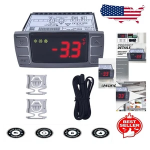 Digital Thermostat Controller -4N1F1 with Sensor Probes for Fridges & Freezers - Picture 1 of 8