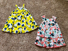 Lot Of 2 Catimini Toddler Girl Dresses Size 2