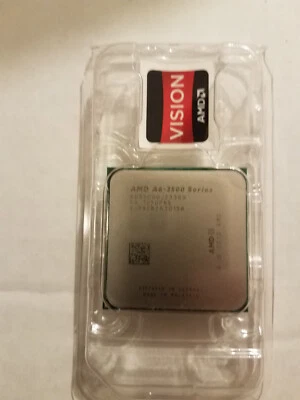 AMD A6-Series A6-3500 3 Core  2.1GHz Socket FM1 CPU AD35000JZ33GX - Image 1 of 4