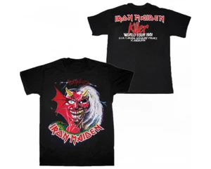 Iron Maiden Purgatory Killer World Tour 1981 T-Shirt – Official Band Shirt - Picture 1 of 1