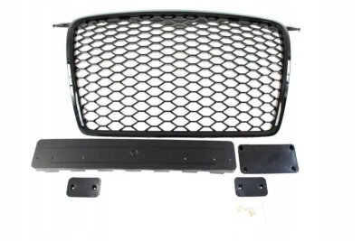front sport grill for audi a3 8p rs-style bright black 2005-2009 M-4455 - Image 1 of 3
