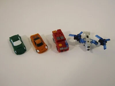 LOT OF 4 HASBRO TRANSFORMERS ARMADA MINI CON FIGURES MAKESHIFT FIREBOT - Image 1 of 4
