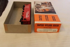 HO Scale JMC, 4 Bay Hopper, Rio Grande, rot, #17388 - 1035 gebaut - Bild 1 von 3