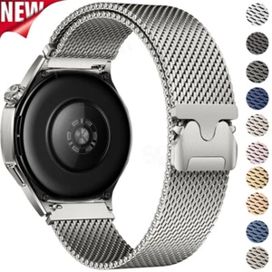 Uhrenarmband Milanaise 18mm 20mm 22 mm Edelstahl Armband Universell Uhr Strap - Picture 1 of 30