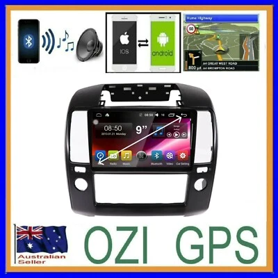 NAVARA D40 SERIES GPS ANDROID AUTO WIRELESS APPLE CARPLAY 4X4 MAPS TPMS DAB ODB - Image 1 of 4