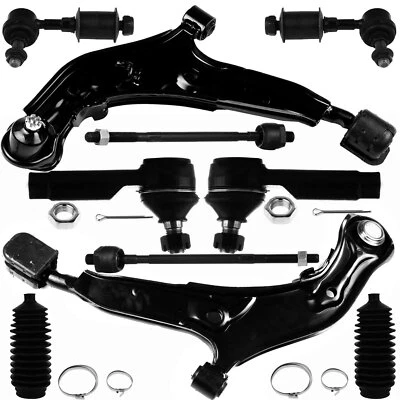 For 95-99 Nissan Maxima Front Lower Control Arm Tie Rod End Sway Bar Rack Bellow - Image 1 of 4