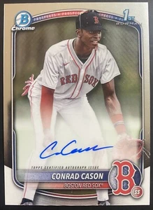 2025 Bowman Chrome Conrad Cason #CPA-CCN 1st Bowman - Bild 1 von 1