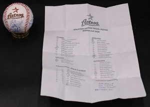 Jose Altuve/J.D. Martinez +12 Signed Baseball 2012 Houston Astros Auto D12962 - Picture 1 of 8