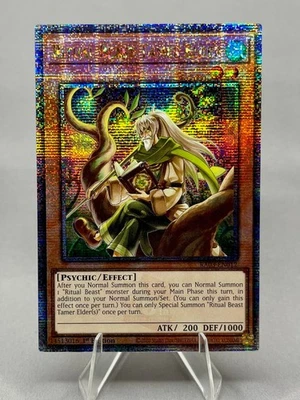 Ritual Beast Tamer Elder (Quarter Century Secret Rare) RA03-EN012 NM - Image 1 of 2