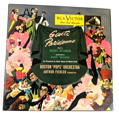 45 RPM Victor - Gaite Parisienne Boston Pops Orchestra  Box Set - L1 - Image 1 of 4