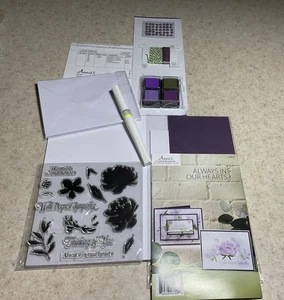 DIY Greeting Card Maker Kit ALWAYS IN OUR HEARTS - Picture 1 of 3