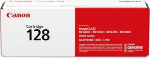Genuine Canon 128 Black Toner Printer Cartridge ImageCLASS MF4450/4570 D500 - Bild 1 von 14