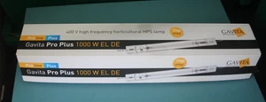GAVITA 26.10.16.12 PRO PLUS 1000W EL DE HPS LAMP GROW HORTICULTURAL BULB 400V - Picture 1 of 6