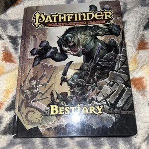 Pathfinder Bestiary (2010, Paizo, Hardcover) – Very Good - Picture 1 of 6