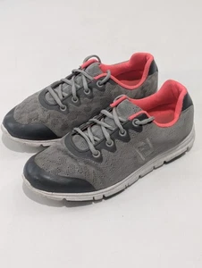 Zapatos de golf FootJoy para mujer gris/coral sin clavos talla 7 - Imagen 1 de 9