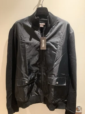 Michael Kors Men’s Black Nylon Windbreaker Jacket Size L - Image 1 of 3