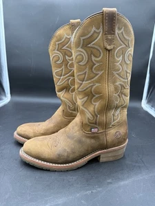 Double H Cowboy Boots Mens Size 8 D Western DH1552 USA Made Barely Used - Picture 1 of 9