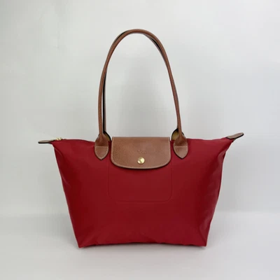 Longchamp Le Pliage Tote bag Recycled canvas  Red / M size - Image 1 of 4