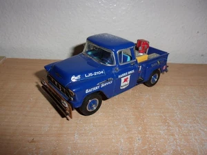 Matchbox Collectibles 1:43 1956 Chevy 3100 Pickup Truck Mobilgas Mobile Gas Blue - Picture 1 of 4