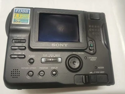 SONY MVC-FD88 16X, PELÍCULA MPEG, 1,3 MP, cargador de batería/50 piezas Verbatim Datalife Foto 1 de 4