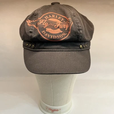 ✨Harley Davidson Womens Newsboy Hat Biker Vintage Authentic Motorcycle One Sz🏍️ - Image 1 of 4