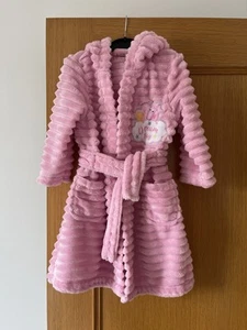 Peppa Pig Dressing Gown Size 3-4 Years - Picture 1 of 3