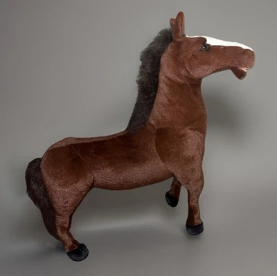 DPL Leeds Limited BROWN APPOLOSA HORSE Realistic Plush  Large 2 - Image 1 of 4