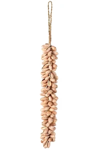 Colgador de mejillones cadena de mejillones corona de mejillones cadena colgante decoración colgante de pared - Imagen 1 de 3