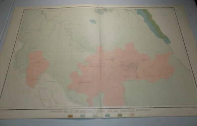 1882 GRAN CAÑÓN MAPA HOTÓN Canon de COLORADO MESETA Y SAN FRANCISCO MNTS ~B Foto 1 de 4