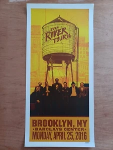 Bruce Springsteen 2016 Limited Numbered Tour Poster Brooklyn New York April 25 - Picture 1 of 2