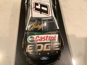 BRAD KESELOWSKI AUTOGRAPHED 2023 FORD MUSTANG CASTROL OIL DIECAST & CARDS - Picture 1 of 15