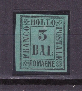 Francobolli Antichi Stati Romagne 3 Bai 1859 MH # - Picture 1 of 1