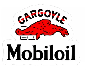 FITS VINTAGE GARGOYLE MOBILOIL HIT & MISS GAS GASOLINE OIL PUMP STICKER DECAL - Bild 1 von 1
