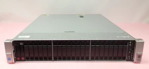 HP ProLiant DL380 GEN9 2x 6C E5-2620V3 64GB RAM 24-Bay 2x 300GB HDD 2U Serwer - Zdjęcie 1 z 4