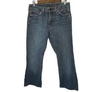 Lucky Brands Jeans Maiman Relaxed Bootleg Men's Size 30 Flap Pocket 32 X 29.5 - Picture 1 of 9