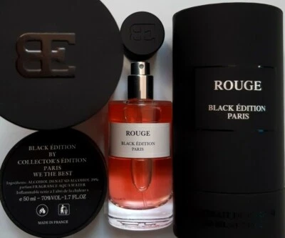 BLACK ÉDITION Parfum Rouge Private Collection Black Long Edition Outfit WE THE BEST Bacara