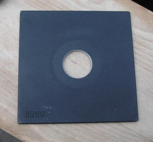 genuine Sinar Switzerland F & P lens board panel with copal 0 34.7mm hole - Picture 1 of 2